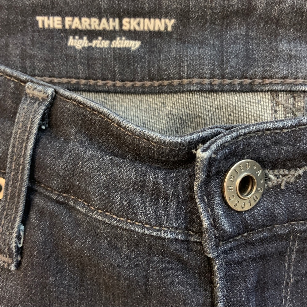 AG High Waisted Farrah Skinny Jeans Size 27 - Picture 6 of 8